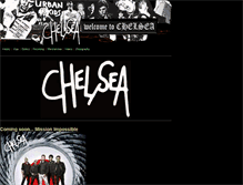 Tablet Screenshot of chelseapunkband.com